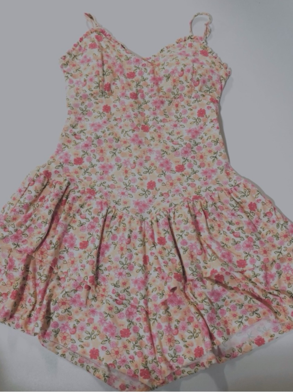 Floral mini dress
